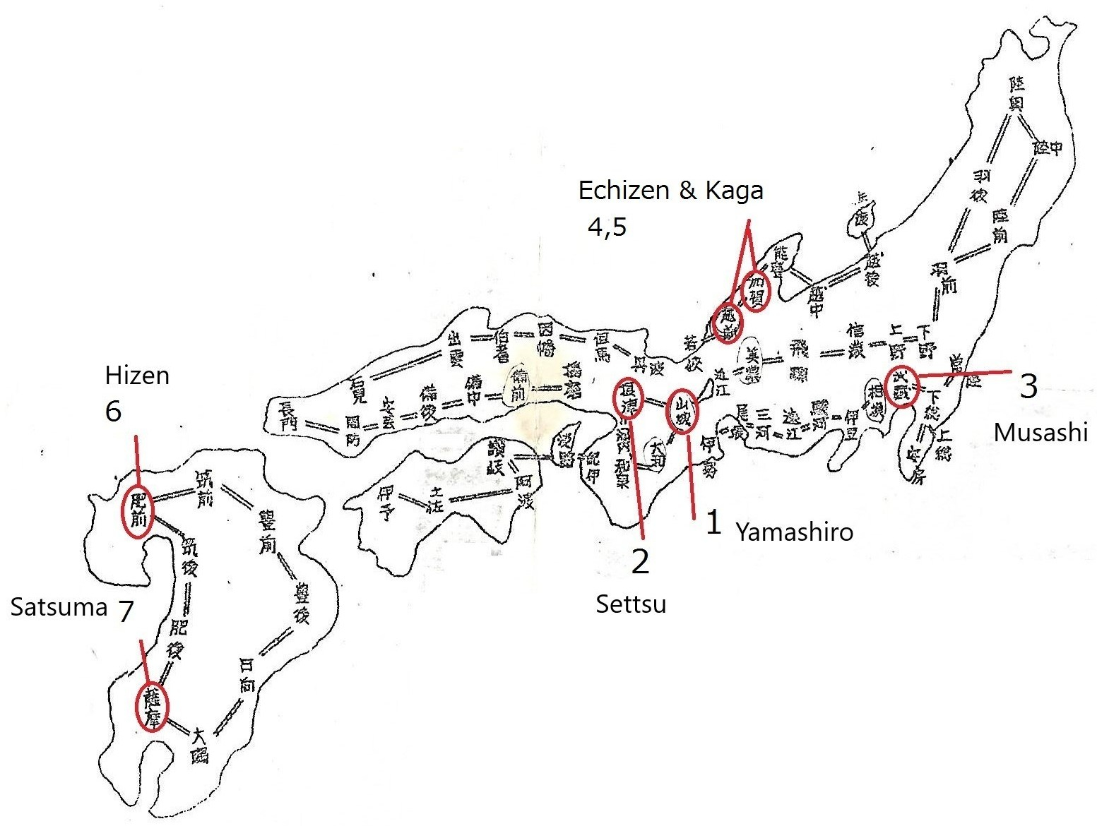 29 Map with number 7